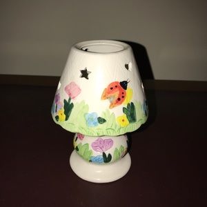 Mini Lucky lady bug tea light lamp